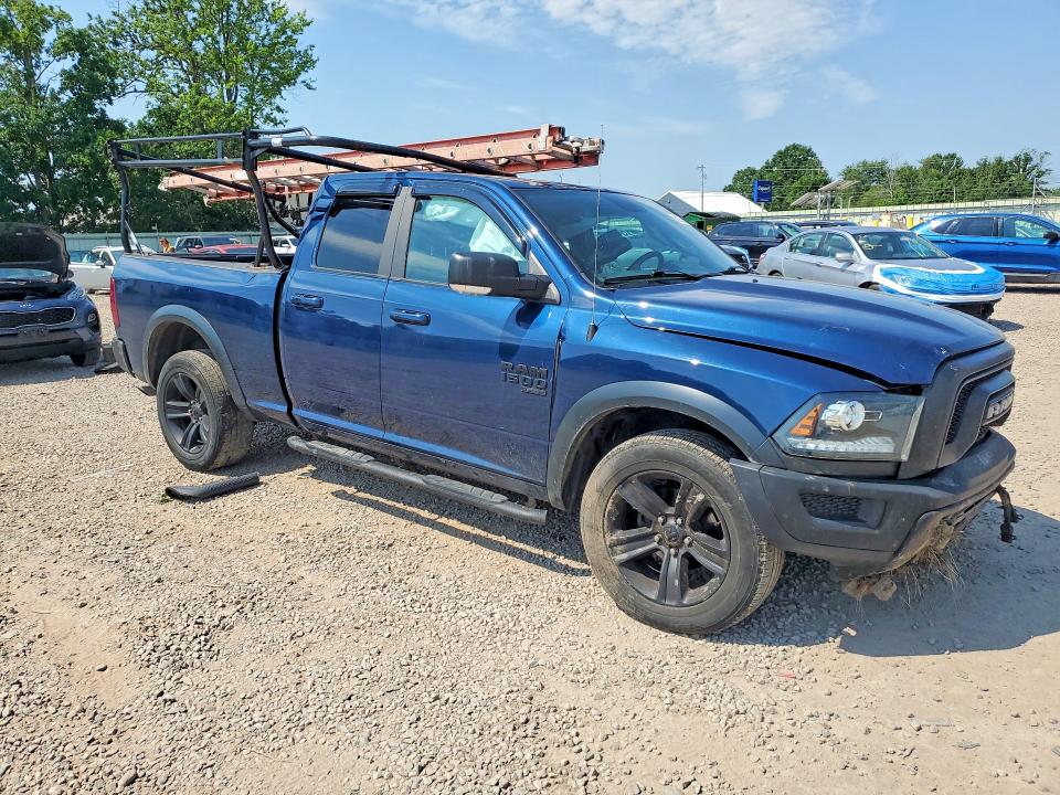 2021 Ram 1500 VIN 1C6RR7GG5MS538574 COPART salvage auction — ROLLOVER, Ny - Mv-907A Salvage Certificate, sold $225 on 2026-09-27 (photo 4)