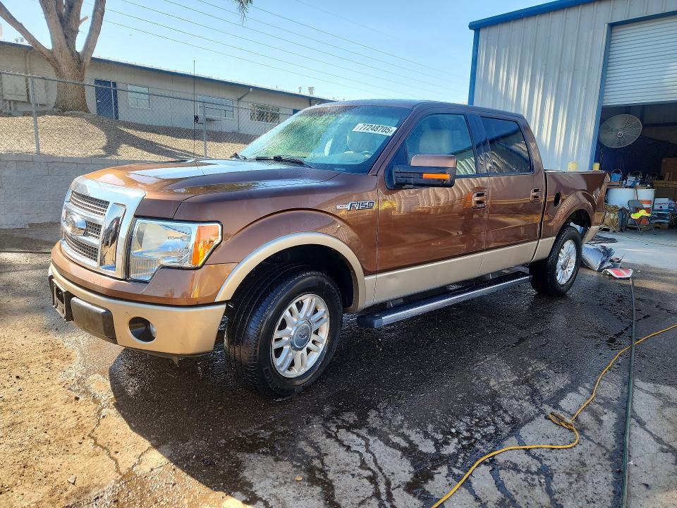 2012 Ford F-150 VIN 1FTFW1CF9CFC34153 COPART salvage auction — REAR END, Nm - Cert Of Title-Salvage, sold $250 on 2026-07-23 (photo 1)