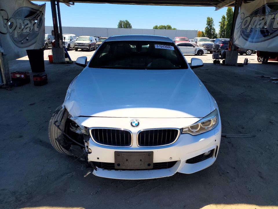2015 BMW VIN WBA3T3C5XFP738544 COPART salvage auction — FRONT END, Salvage Title, sold $15 on 2026-08-11 (photo 5)