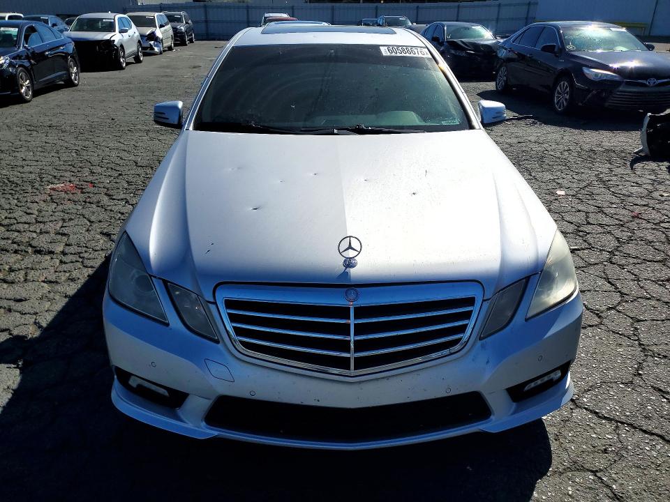 2010 Mercedes-benz E-klasse VIN WDDHF5GB5AA259543 COPART salvage auction — VANDALISM, Ca - Salvage Certificate, sold $650 on 2026-08-07 (photo 5)