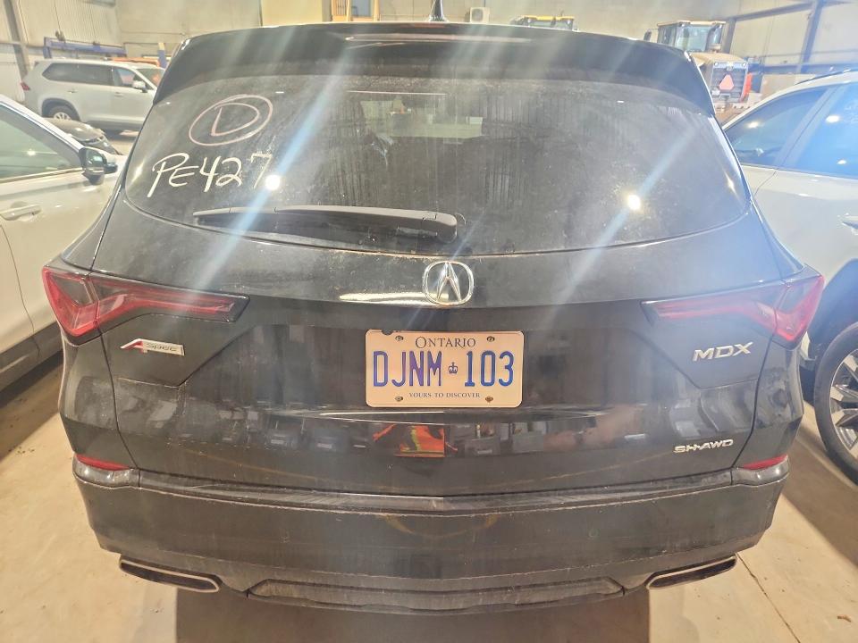 2024 Acura Mdx VIN 5J8YE1H06RL801298 COPART salvage auction — VANDALISM, ON - PERMIT NO BRAND - UNFIT, sold $27,250 on 2026-09-22 (photo 6)