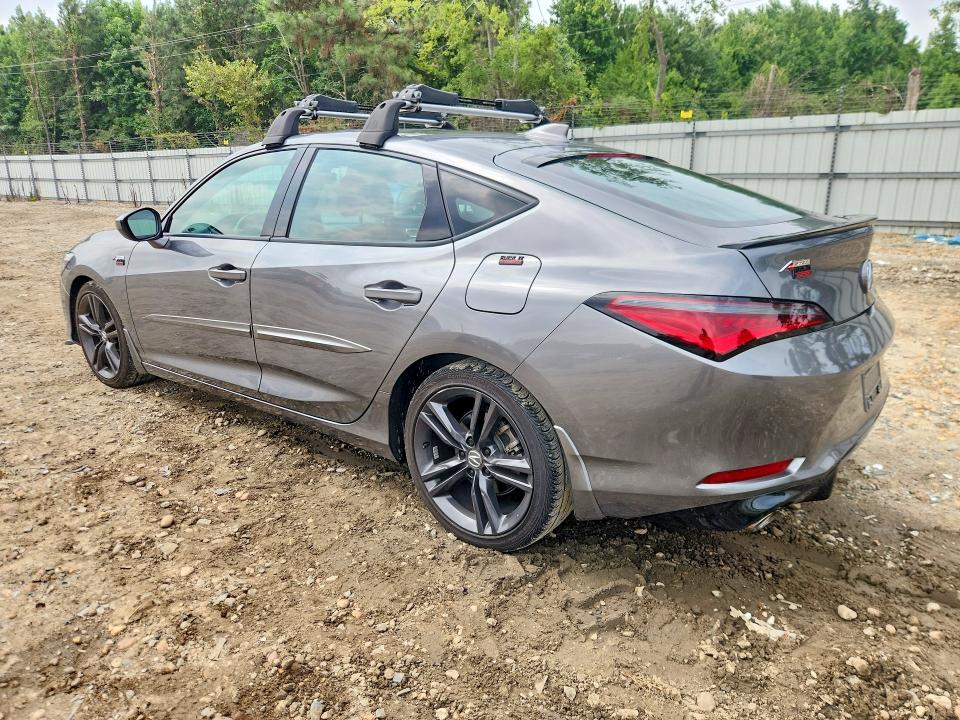 2024 Acura Integra VIN 19UDE4H35RA026496 COPART salvage auction — SIDE, Va - Cert Of Title - Salvage, sold $10,700 on 2026-09-08 (photo 2)