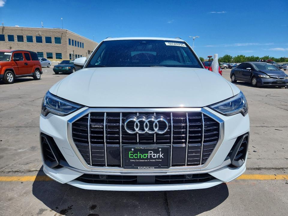2023 Audi Q3 VIN WA1EECF37P1031223 COPART salvage auction — SIDE, Co - Public - Salvage Title, sold $13,400 on 2026-08-05 (photo 5)