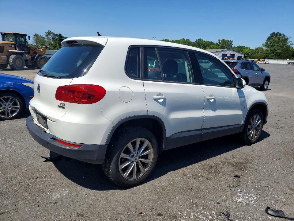 2017 Volkswagen Tiguan VIN WVGBV7AX1HK052702 COPART salvage auction — REAR END, NJ - CERTIFICATE OF TITLE, sold $150 on 2026-07-30 (photo 3)