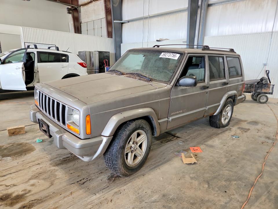 2001 Jeep Cherokee VIN 1J4FF58S11L540544 COPART salvage auction — MINOR DENT/SCRATCHES, NE - CERTIFICATE OF TITLE, sold $450 on 2026-08-18 (photo 1)