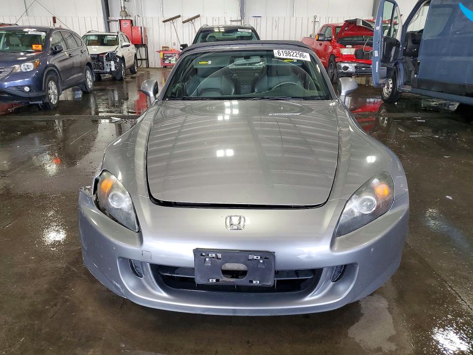 2008 Honda S2000 VIN JHMAP21408S001984 COPART salvage auction — FRONT END, Mn - Cert Of Title-Salvage, sold $11,400 on 2026-08-27 (photo 5)