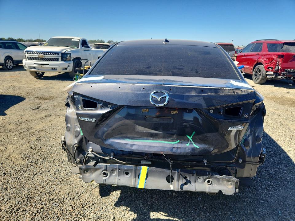 2016 Mazda 3 VIN JM1BM1W3XG1298582 COPART salvage auction — REAR END, Ca - Salvage Certificate, sold $2,050 on 2026-07-16 (photo 6)