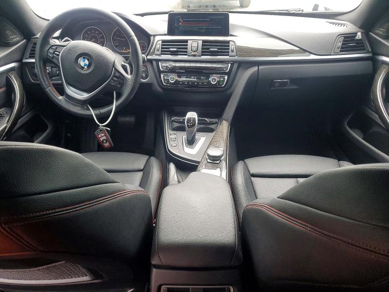 2017 BMW 4er VIN WBA4F7C51HG438476 COPART salvage auction — FRAME DAMAGE, NC - DLR ONLY-CLEAN/OVER 25% DAMAGE, sold $6,500 on 2026-08-06 (photo 8)