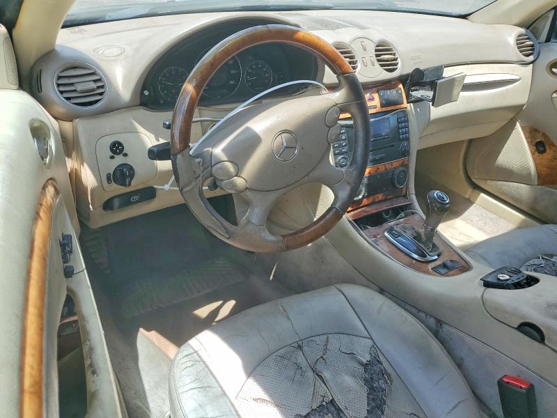 2005 Mercedes-benz Clk-klasse VIN WDBTK75G85T052843 COPART salvage auction — FRONT END, Fl - Cert Of Title Slvg Rebuildable, sold $450 on 2026-08-12 (photo 8)