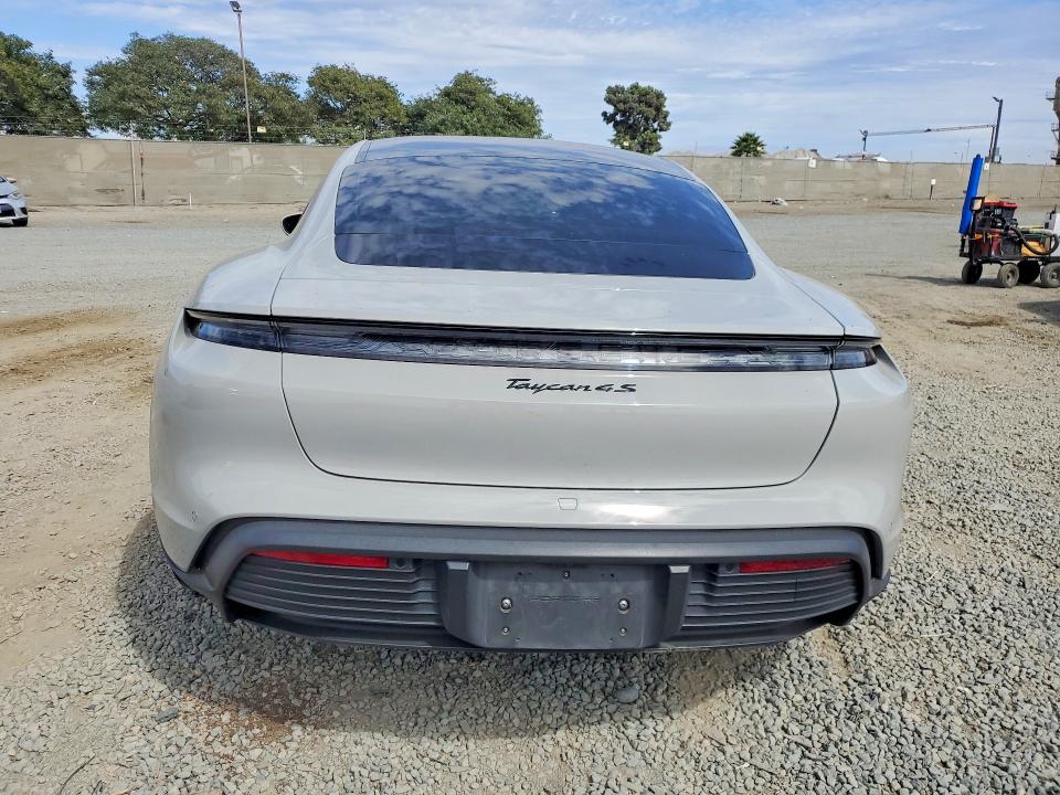 2024 Porsche Taycan VIN WP0AB2Y11RSA35187 COPART salvage auction — FRONT END, CA - SALVAGE CERTIFICATE, sold $125 on 2026-09-12 (photo 6)