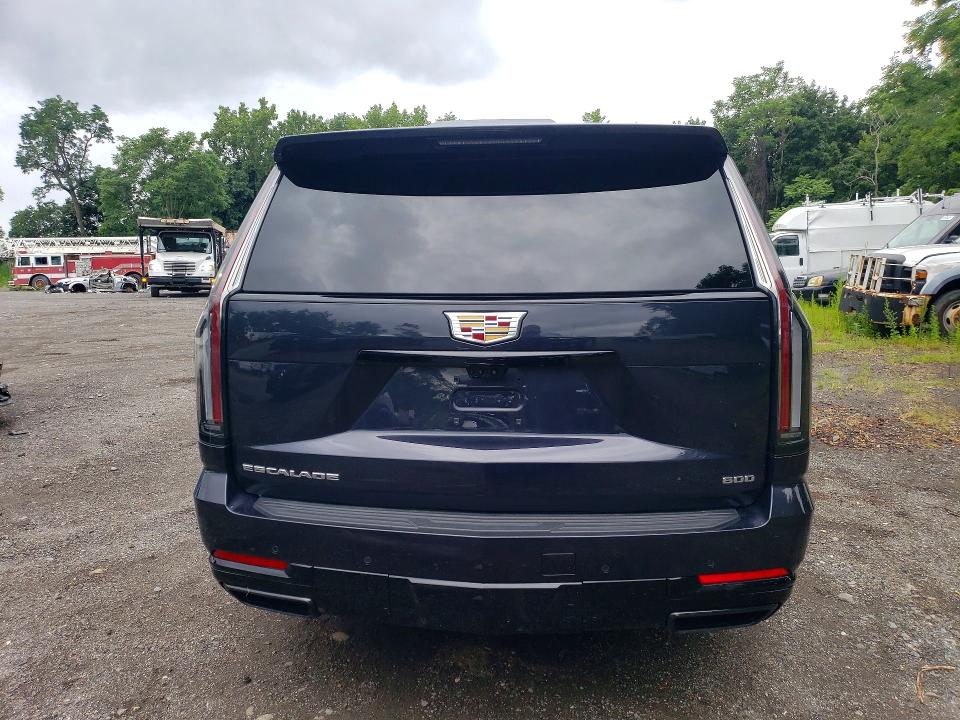 2025 Cadillac Escalade VIN 1GYS9PRL8SR295328 COPART salvage auction — FRONT END, Nj - Cert Of Title-Salvage, sold $61,500 on 2026-08-06 (photo 6)