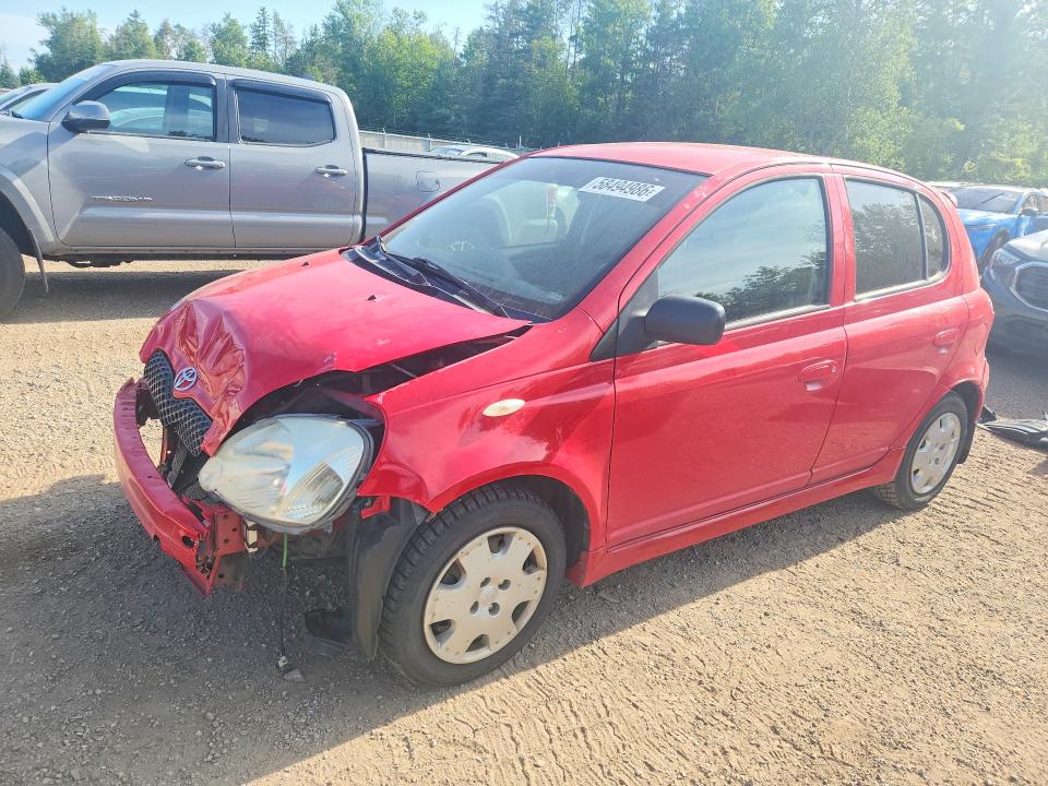 2005 Toyota Echo VIN JTDKT123450086451 COPART salvage auction — FRONT END, ON - PERMIT IRREPAIRABLE, sold $175 on 2026-07-23 (photo 1)
