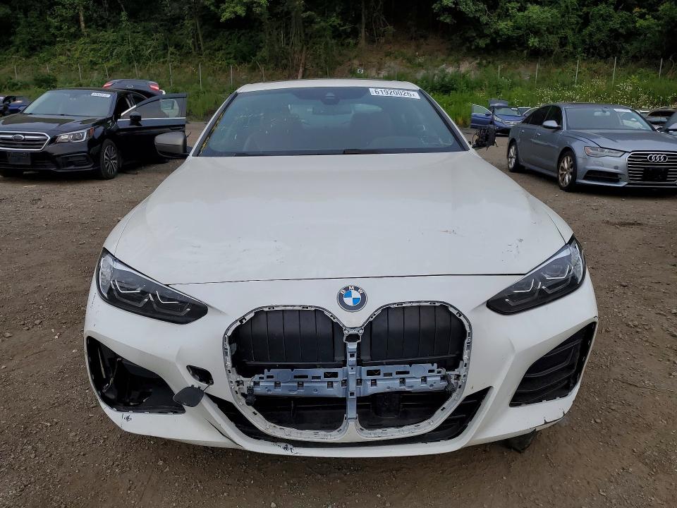 2021 BMW M4 VIN WBA13AR01MCF96647 COPART salvage auction — FRONT END, Ny - Mv-907A Salvage Certificate, sold $12,900 on 2026-08-25 (photo 5)