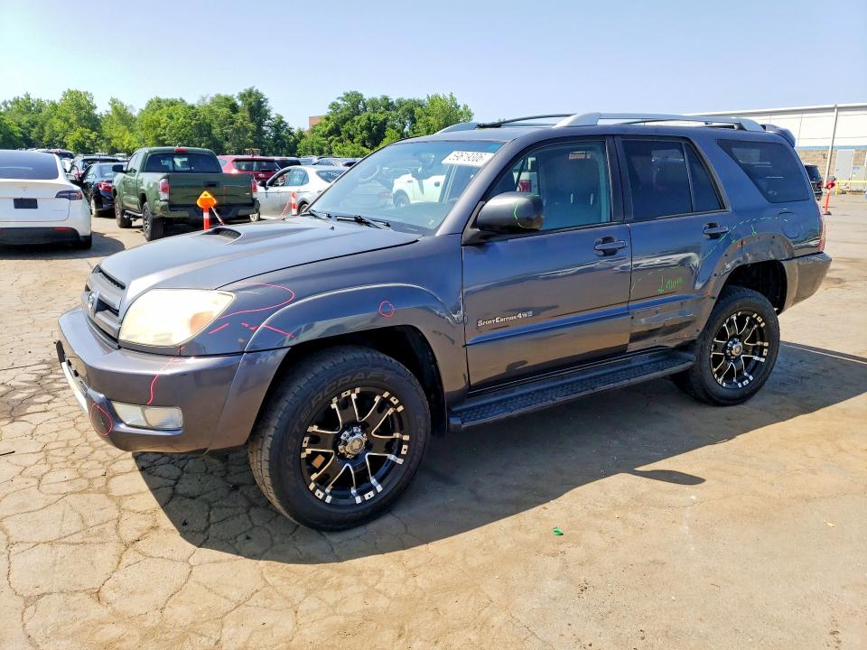 2005 Toyota 4runner VIN JTEBU14R158037591 COPART salvage auction — REAR END, CT - CERT OF TITLE-SALVAGE, sold $3,450 on 2026-07-14 (photo 1)