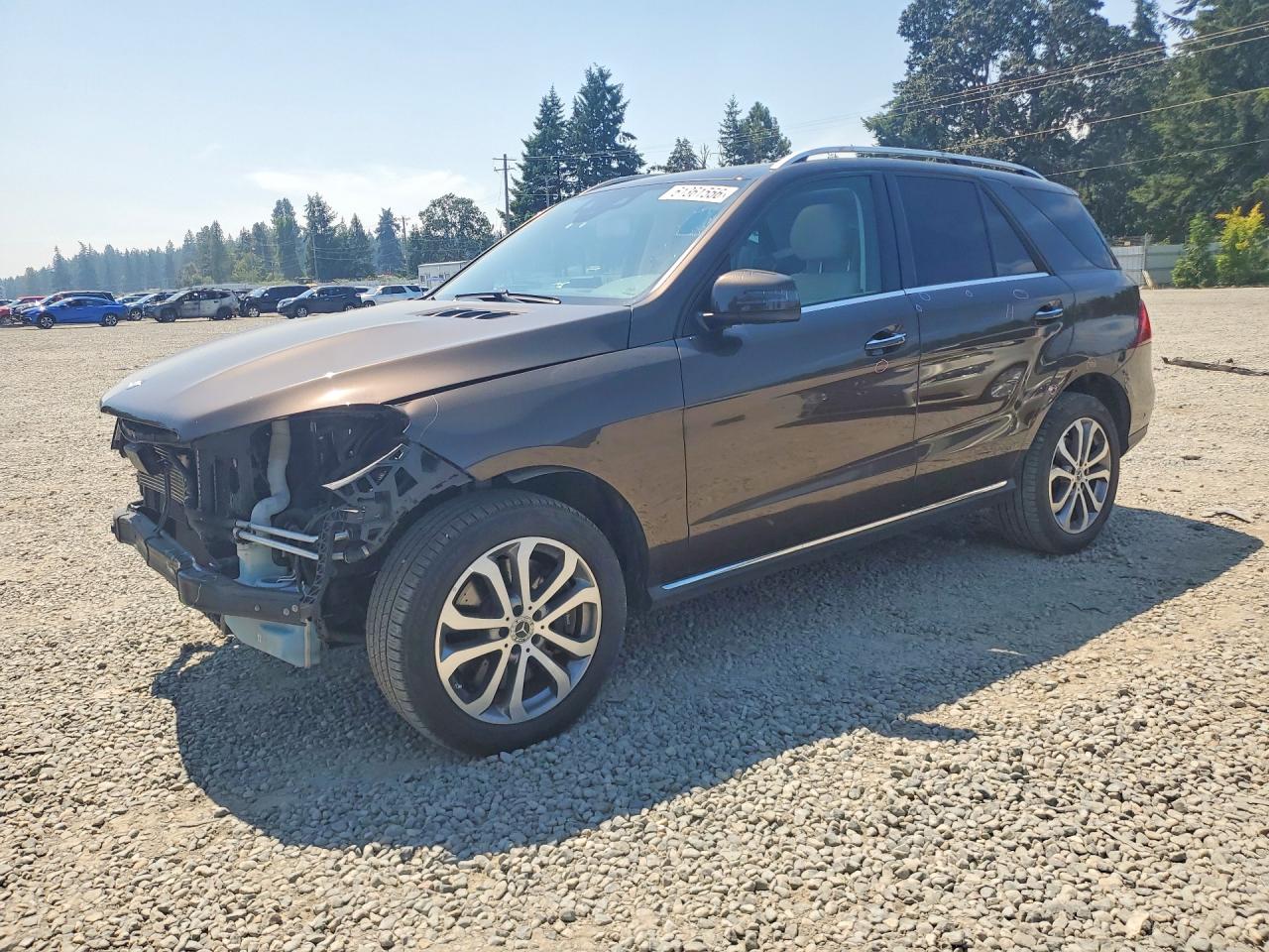 2018 Mercedes-Benz GLE-Class VIN 4JGDA6DB9JB011870 — COPART salvage auction photo