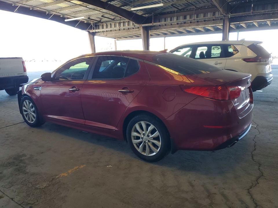 2015 Kia Optima VIN 5XXGN4A7XFG455237 COPART salvage auction — FRONT END, CA - SALVAGE CERTIFICATE, sold $825 on 2026-07-23 (photo 2)