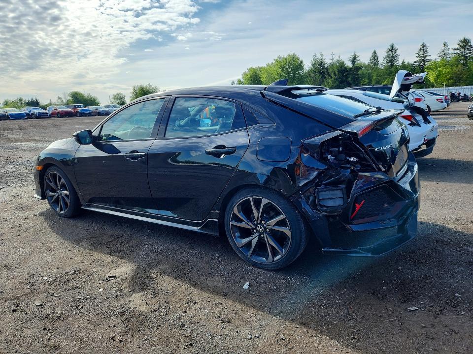 2019 Honda Civic VIN SHHFK7H97KU302758 COPART salvage auction — REAR END, ON - PERMIT SALVAGE, sold $4,200 on 2026-07-28 (photo 2)