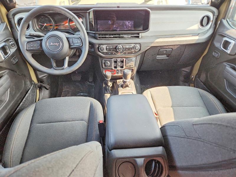 2025 Jeep Wrangler / VIN 1C4RJXN66SW536736 COPART salvage auction — WATER/FLOOD, Fl - Cert Of Title-Slvg Rebld Flood, sold $7,500 on 2026-07-29 (photo 8)