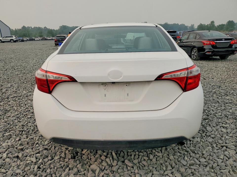 2016 Toyota Corolla VIN 5YFBURHE9GP477530 COPART salvage auction — FRONT END, OH - CERT OF TITLE-SALVAGE, sold $1,600 on 2026-07-27 (photo 6)