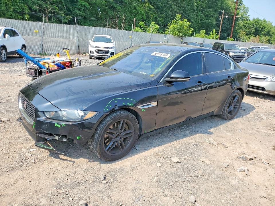 2017 Jaguar Xe VIN SAJAR4BG7HA960130 COPART salvage auction — VANDALISM, PA - CERTIFICATE OF SALVAGE, sold $2,200 on 2026-07-27 (photo 1)
