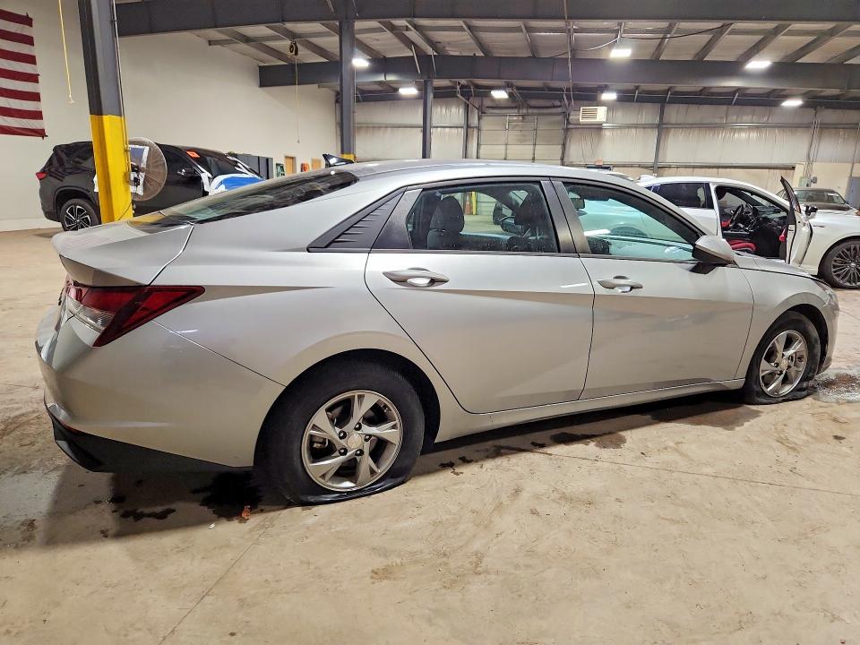 2021 Hyundai Elantra VIN 5NPLL4AG7MH032105 COPART salvage auction — UNDERCARRIAGE, Pa - Certificate Of Salvage, sold $15 on 2026-07-29 (photo 3)