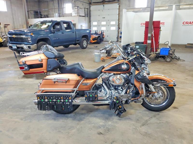 2008 Harley-davidson Flhtcui VIN 1HD1FC4468Y661626 COPART salvage auction — FRONT END, Mn - Cert Of Title-Salvage, sold $1,100 on 2026-08-02 (photo 1)