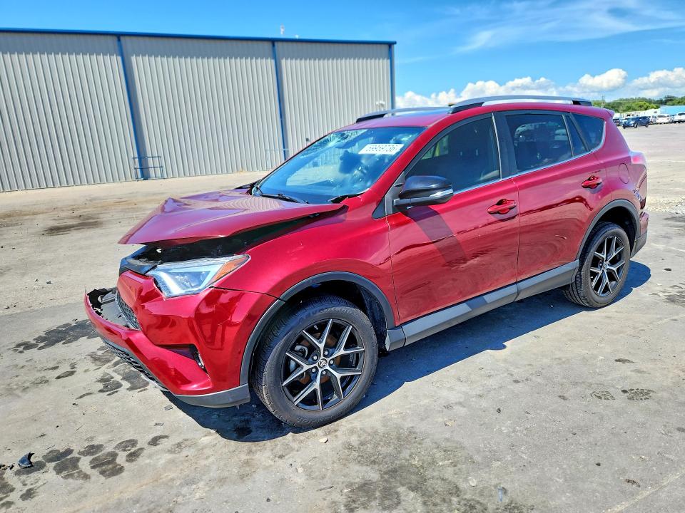2018 Toyota Rav 4 VIN JTMNFREV0JD124681 COPART salvage auction — FRONT END, Fl - Certificate Of Title (P), sold $8,700 on 2026-07-29 (photo 1)
