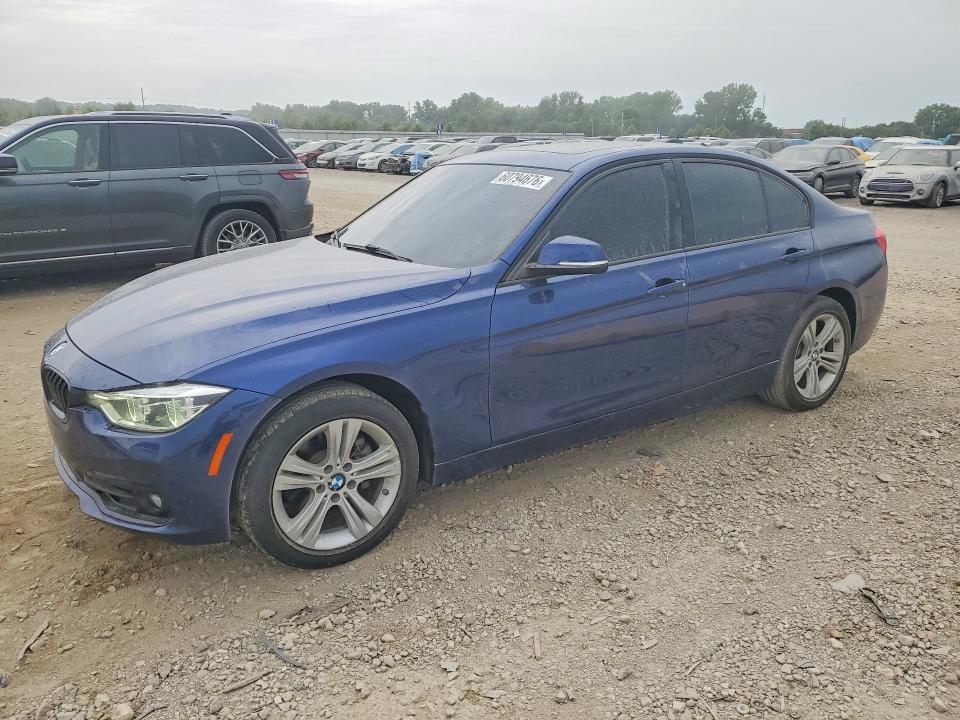 2016 BMW 3er VIN WBA8E3C59GK504555 COPART salvage auction — FRONT END, Ks - Cert Of Title-Salvage, sold $4,800 on 2026-08-13 (photo 1)