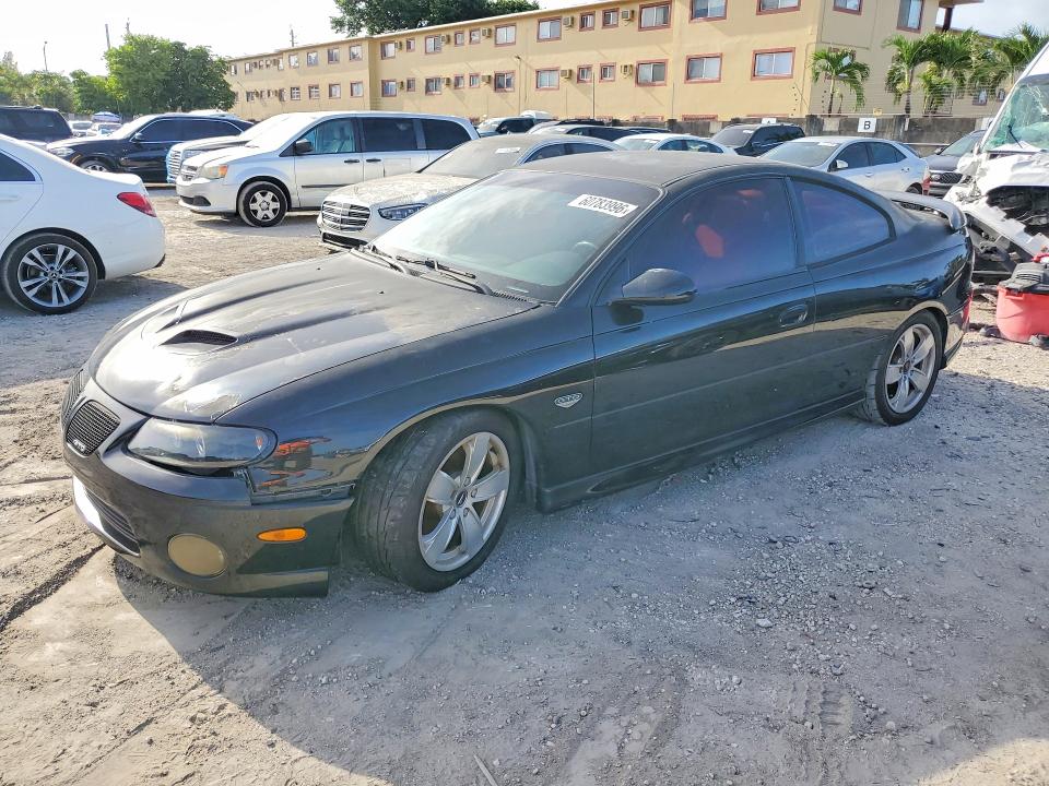 2006 Pontiac Gto VIN 6G2VX12U26L514566 COPART salvage auction — MINOR DENT/SCRATCHES, FL - CERTIFICATE OF TITLE, sold $2,050 on 2026-07-24 (photo 1)