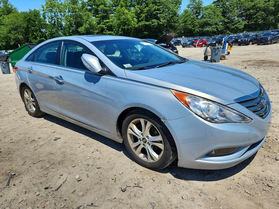 2011 Hyundai Sonata VIN 5NPEC4AC6BH013905 COPART salvage auction — FRONT END, Ma - Certificate Of Title, sold $825 on 2026-07-18 (photo 4)