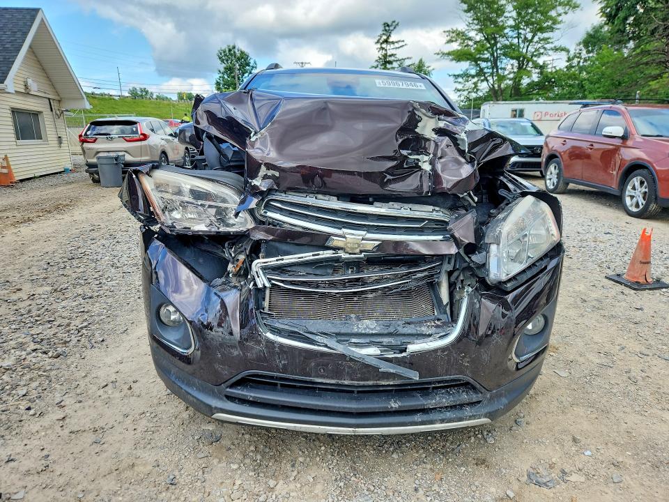 2016 Chevrolet VIN KL7CJRSB8GB539801 COPART salvage auction — MECHANICAL, Oh - Cert Of Title-Salvage, sold $375 on 2026-07-22 (photo 5)