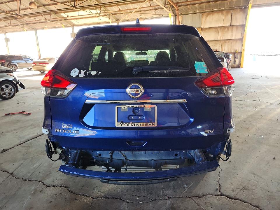 2018 Nissan Rogue VIN KNMAT2MTXJP532490 COPART salvage auction — REAR END, Az - Certificate Of Title (P), sold $1,400 on 2026-07-27 (photo 6)
