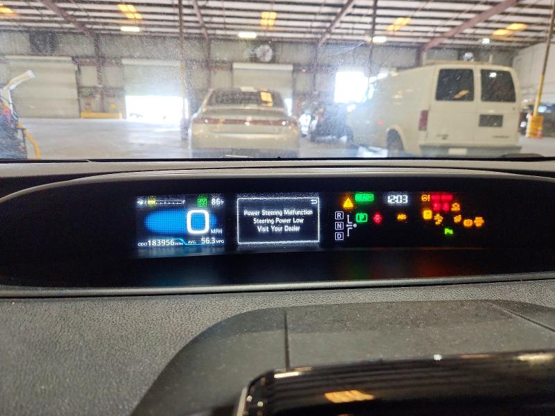 2020 Toyota Prius VIN JTDKARFP6L3153726 COPART salvage auction — FRONT END, Ga - Cert Of Title-Salvage, sold $5,400 on 2026-07-27 (photo 9)