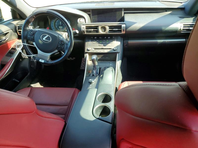 2016 Lexus Is VIN JTHCE1D2XG5010532 COPART salvage auction — WATER/FLOOD, Il - Salvage Cert-Flood, sold $4,200 on 2026-07-31 (photo 8)