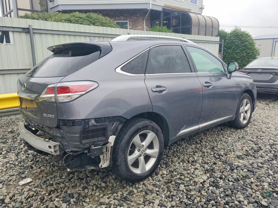 2013 Lexus Rx 350 VIN 2T2BK1BA4DC204693 COPART salvage auction — REAR END, Ma - Cert Of Title-Reconstrctd Coll, sold $7,300 on 2026-08-26 (photo 3)