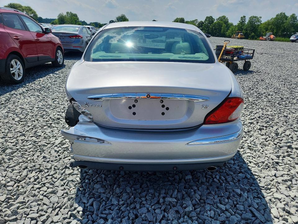 2002 Jaguar X type VIN SAJEA51D12XC07187 COPART salvage auction — REAR END, OH - CERT OF TITLE-SALVAGE, sold $300 on 2026-07-27 (photo 6)