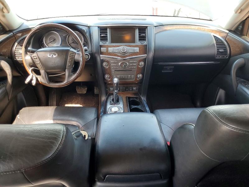 2013 Infiniti Qx56 VIN JN8AZ2ND8D9730214 COPART salvage auction — MECHANICAL, TX - CERTIFICATE OF TITLE, sold $275 on 2026-07-30 (photo 8)
