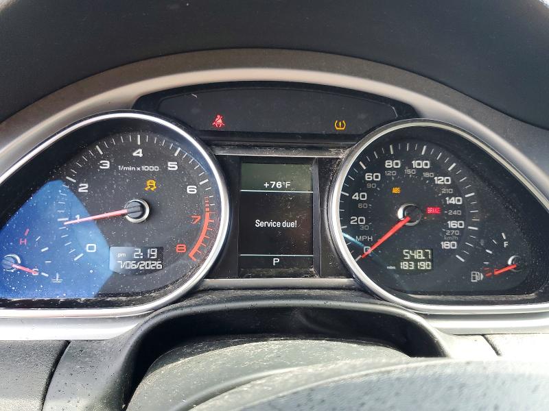 2012 Audi VIN WA1LGAFE5CD004831 COPART salvage auction — REAR END, Mi - Certificate Of Title, sold $600 on 2026-07-31 (photo 9)