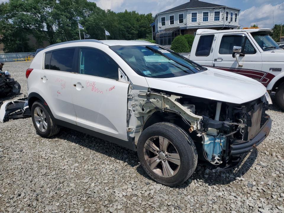 2012 Kia Sportage VIN KNDPB3A22C7333709 COPART salvage auction — FRONT END, Ma - Cert Of Title-Reconstrctd Coll, sold $1,800 on 2026-07-24 (photo 4)