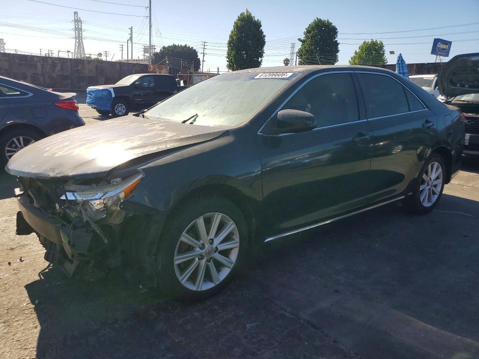 2012 Toyota Camry VIN 4T4BF1FK0CR272021 COPART salvage auction — FRONT END, CA - DIS/DLR/EXP ONLY CLEAN TITLE, sold $2,750 on 2026-07-17 (photo 1)