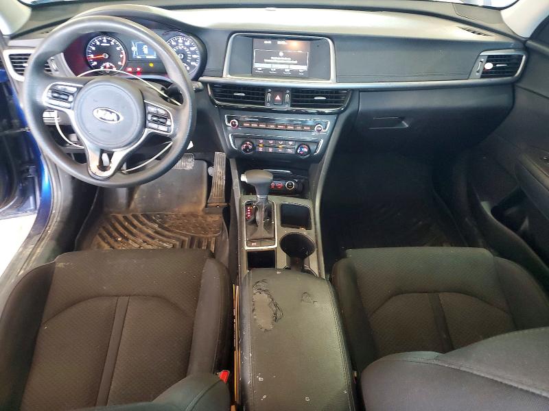 2018 Kia Optima VIN 5XXGT4L37JG258700 COPART salvage auction — REAR END, Ky - Red Rebuilt Salvage Flood (P), sold $850 on 2026-07-27 (photo 8)