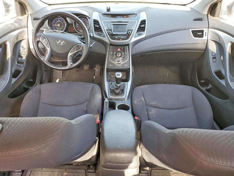 2016 Hyundai Elantra VIN KMHDH4AH2GU495659 COPART salvage auction — FRONT END, On - Permit No Brand - Unfit, sold $1,100 on 2026-07-14 (photo 8)