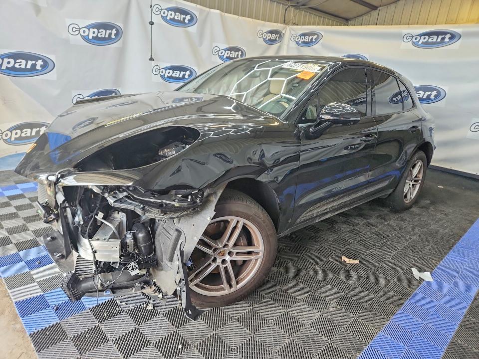 2025 Porsche Macan VIN WP1AA2A59SLB00184 — COPART salvage auction photo