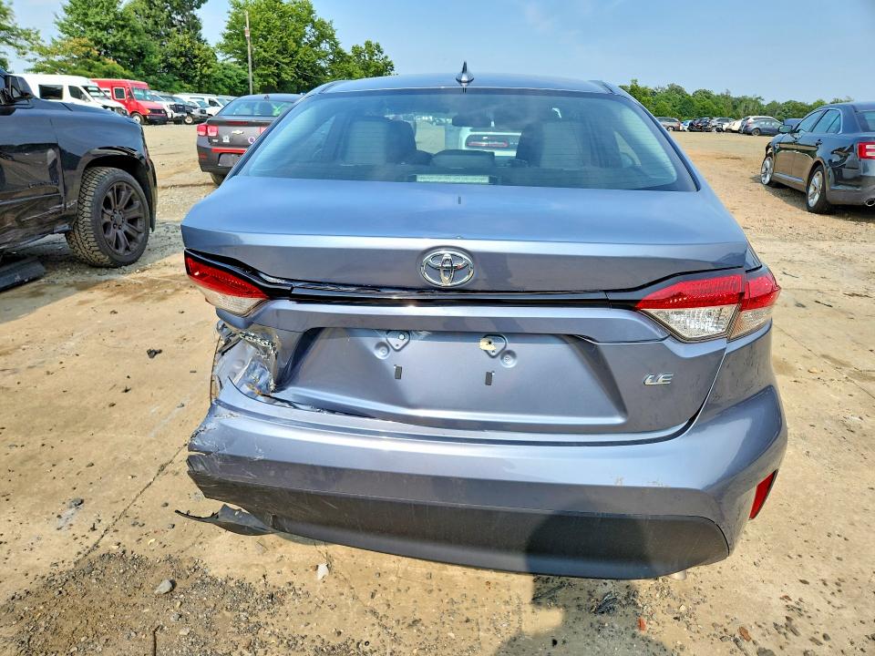 2025 Toyota Corolla VIN 5YFB4MDEXSP313785 COPART salvage auction — REAR END, Salvage Title, sold $11,700 on 2026-07-28 (photo 6)