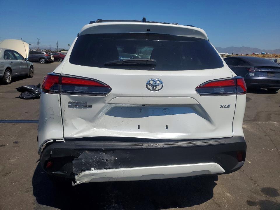 2025 Toyota Corolla cross VIN 7MUDAAAG8SV132610 COPART salvage auction — FRONT END, Ca - Salvage Certificate, sold $7,600 on 2026-09-02 (photo 6)