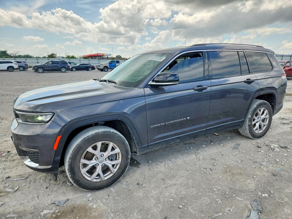 2021 Jeep Grand cherokee VIN 1C4RJKBG2M8150841 — COPART salvage auction photo