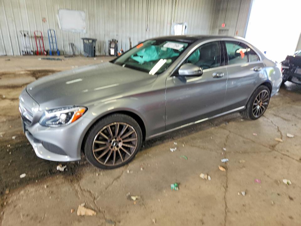 2016 Mercedes-benz C-klasse VIN WDDWF4KB0GR171647 COPART salvage auction — SIDE, Wi - Junked Vehicle Bill Of Sale, sold $3,800 on 2026-08-17 (photo 1)