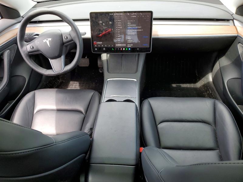 2023 Tesla Model 3 VIN 5YJ3E1EA4PF687243 COPART salvage auction — REAR END, CT - CERT OF TITLE-SALVAGE, sold $3,700 on 2026-07-28 (photo 8)