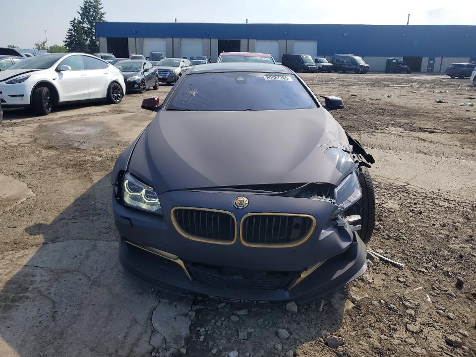 2015 BMW VIN WBA6B4C58FD986105 COPART salvage auction — FRONT END, Mi - Certificate Of Title, sold $7,800 on 2026-08-21 (photo 5)