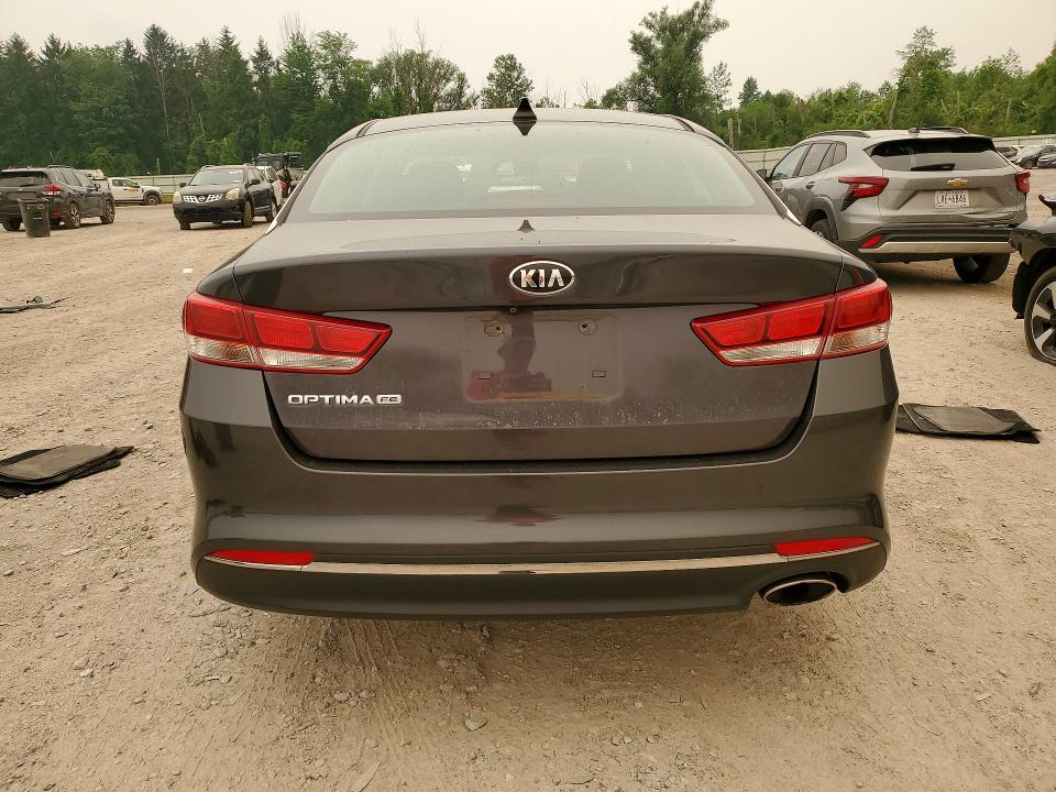 2017 Kia Optima VIN KNAGT4L36H5142075 COPART salvage auction — FRONT END, Ny - Mv-907A Salvage Certificate, sold $1,150 on 2026-07-27 (photo 6)
